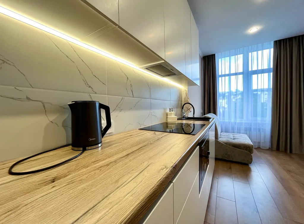 3-местная стильная Квартира - студия в ЖК Арт Ялта