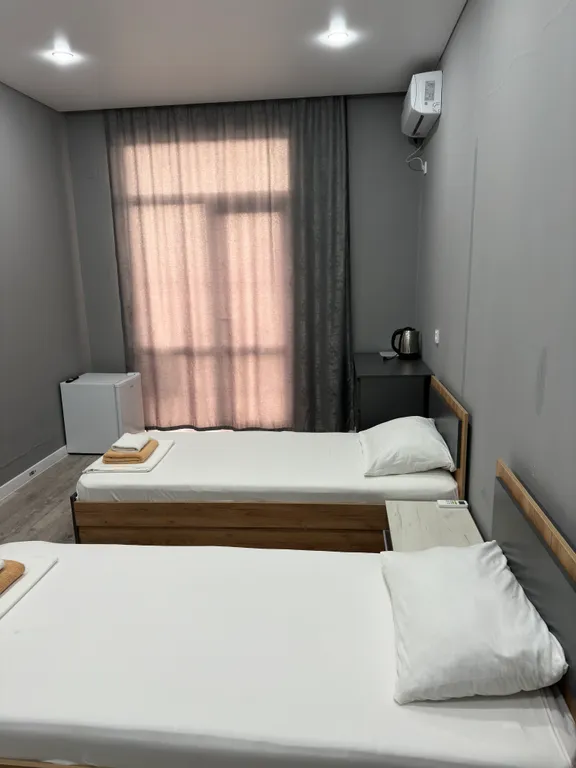 Уютный семейный номер, с видом в сторону моря. на 3-м этаже