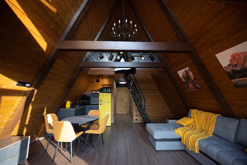 Фыр-Фыр-Фрейм Дом с баней и банным чаном