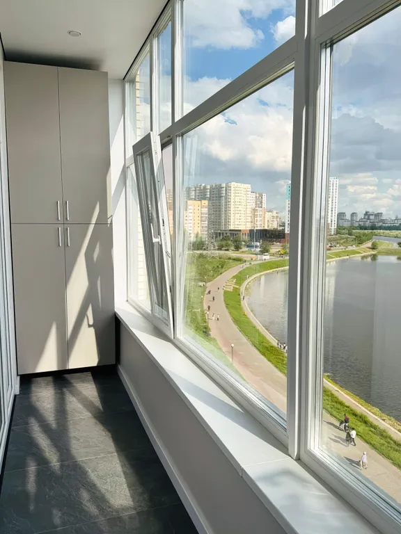 2-комнатная на набережной с видом на реку