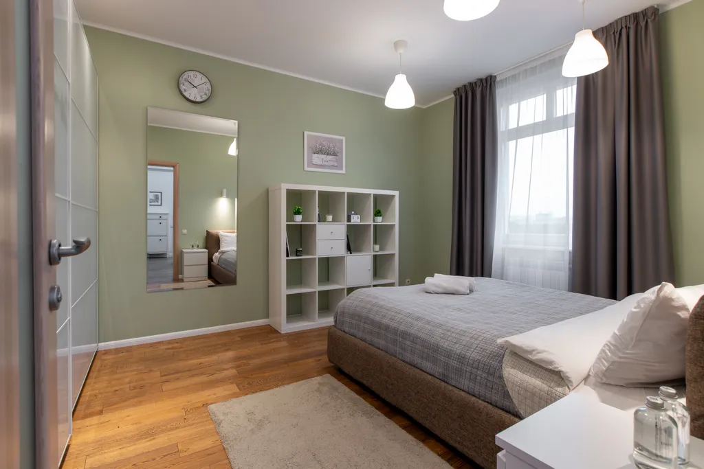 Комфортный апартамент с видом на Свислочь