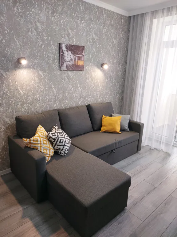 Комфортабельная двухкомнатная квартира в Зеленоградске, западный пляж