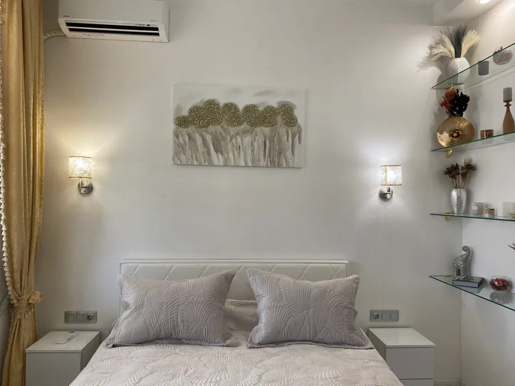 2-х комнатные апартаменты в современном стиле с камином