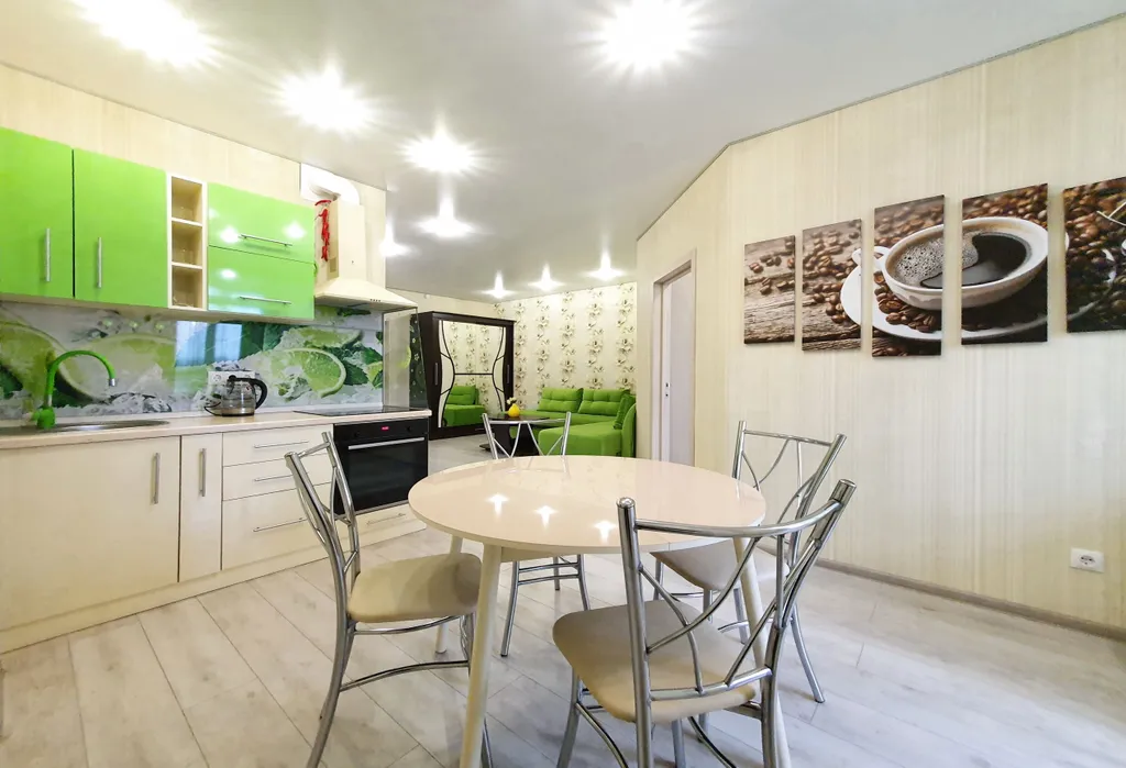 Уютная, новая квартира в пяти минутах от центра города