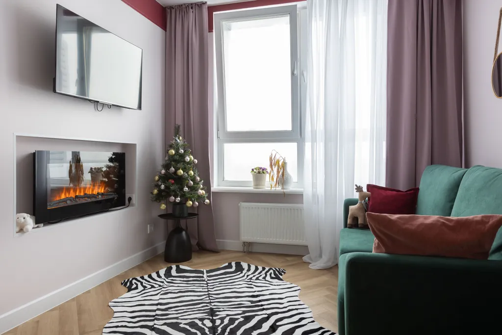 Андреевская студия с камином