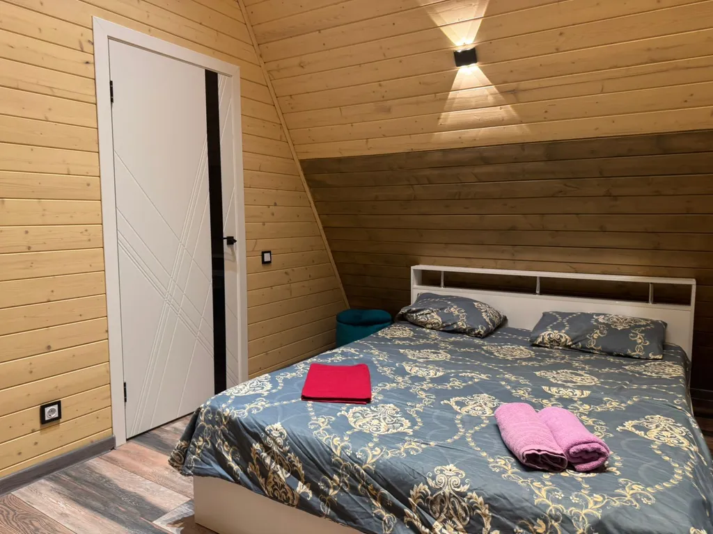 Уютный домик на базе отдыха глэмпинге "Салтыыковские бани - Мира пара"