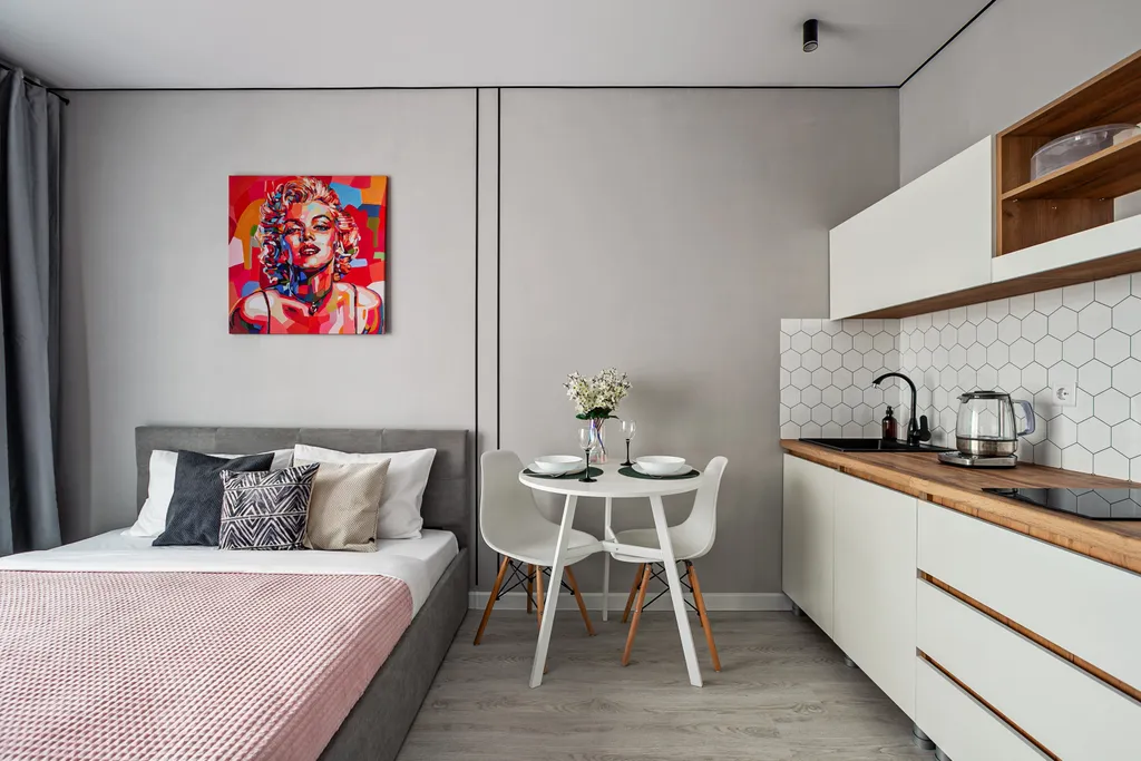 Квартира Квартира MaxRealty24 Студия у метро Аминьевская и станции MЦД-4 Очаково — Москва