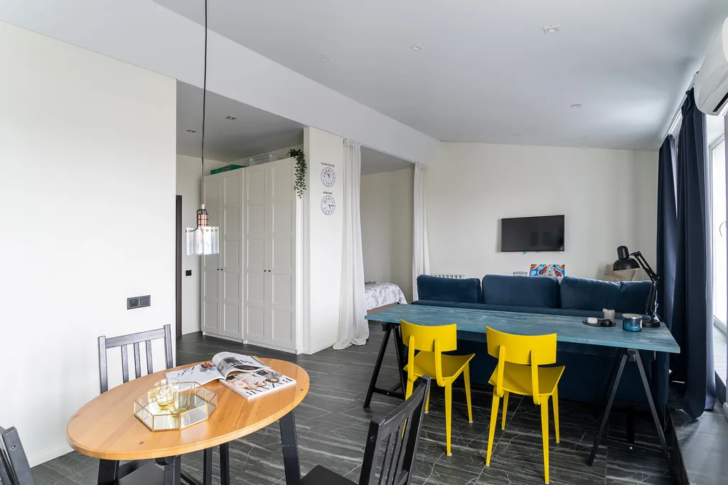 Апартамент с панорамным видом на центр города