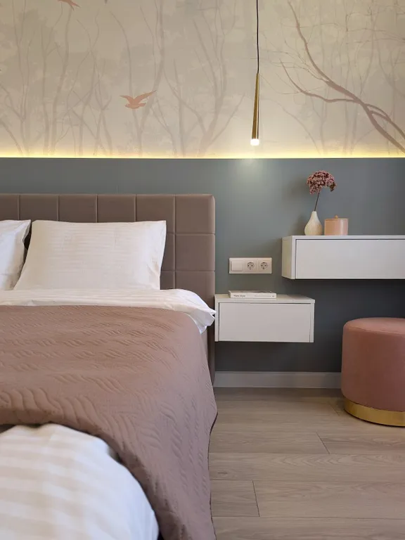 Уютная евродвушка с видом на Кремль