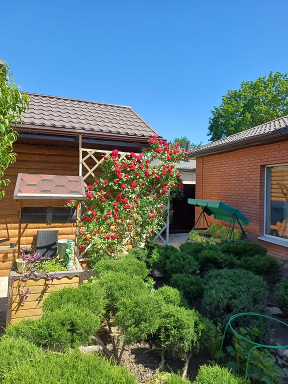 Домик с бассейном