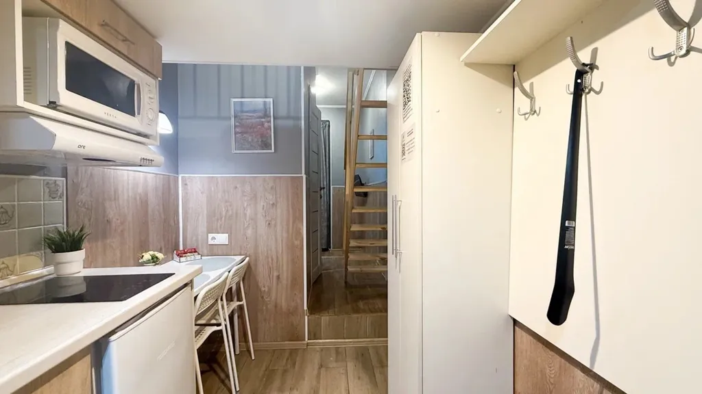 Квартира Квартира Уютная студия у метро Варшавская, Каширская — Москва