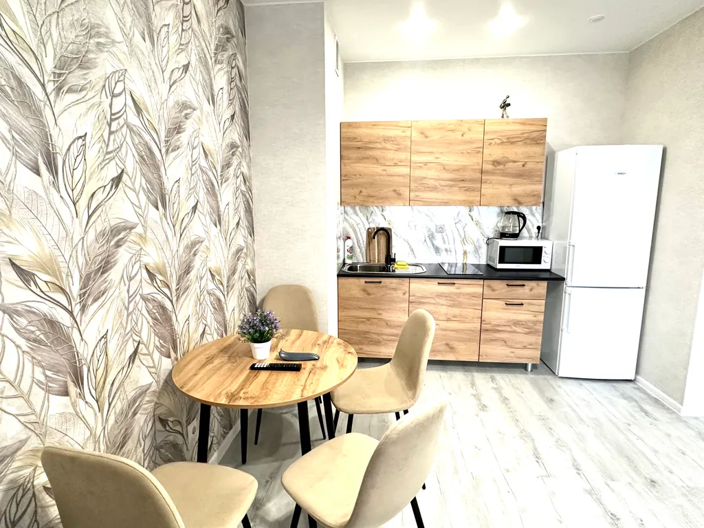 Отличная квартира, в новом доме с прекрасным видом на реку Иртыш