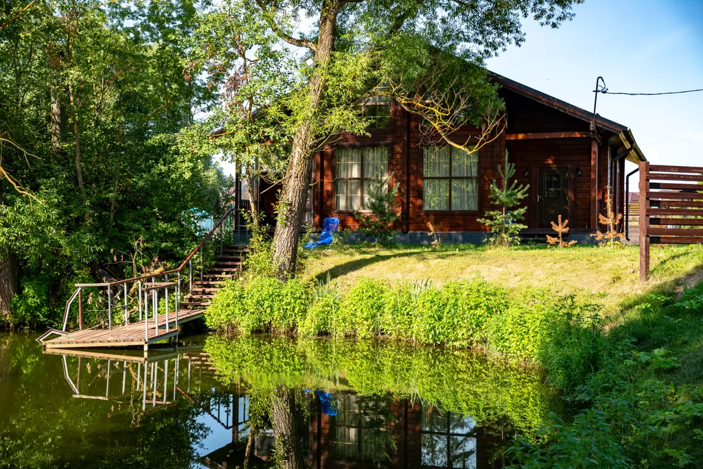 Коттедж Загородный дом с русской баней и множеством развлечений для всей семьи — Лобня