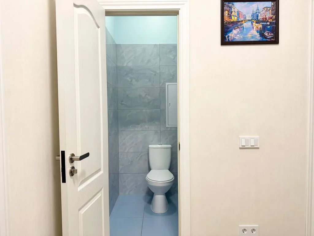 Двухкомнатная квартира с балконом в Лайково