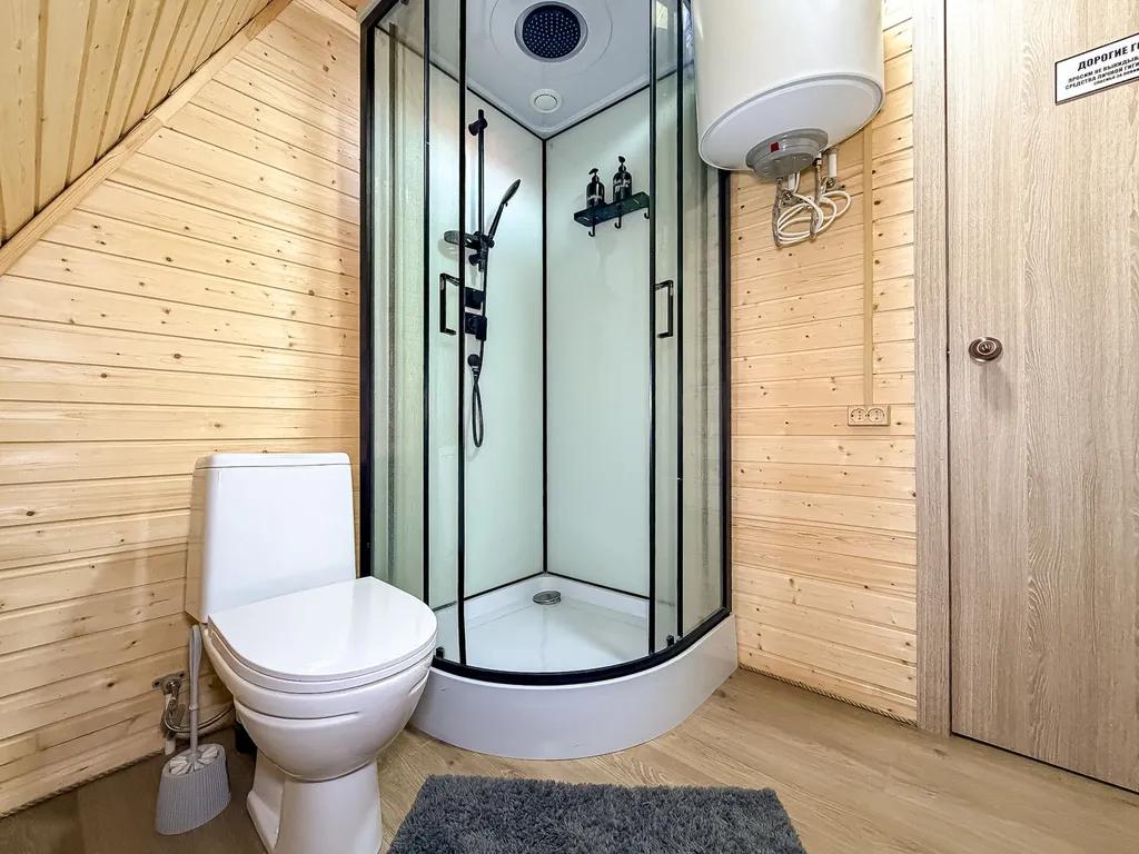 Новый дом афрейм с джакузи у моря и гор