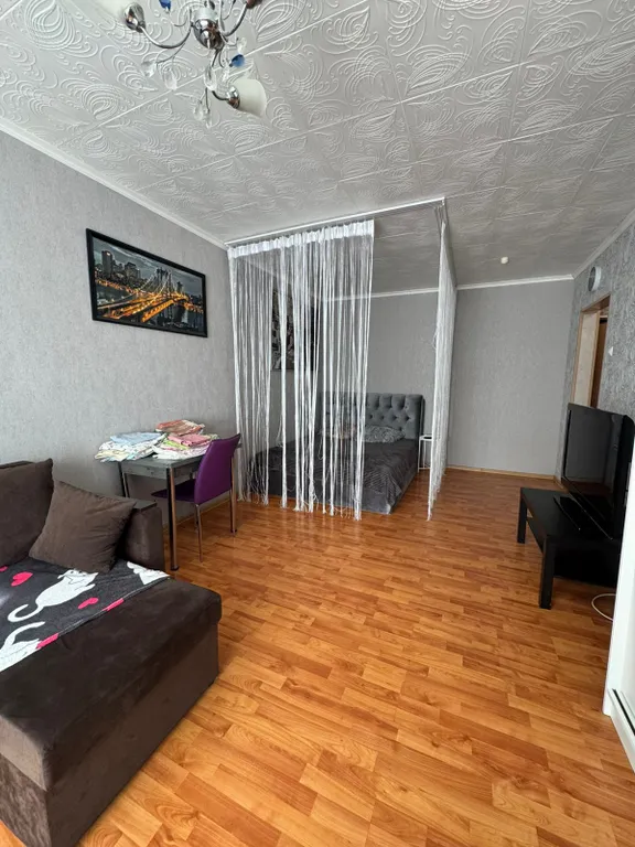 Однокомнатная квартира в новостройке с тремя спальными местами