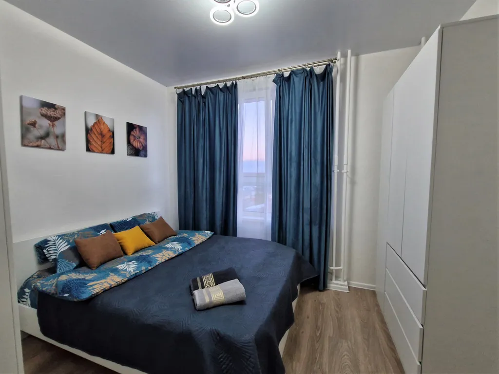 Красивая квартира с гостиной и спальней рядом с Мытищи парк