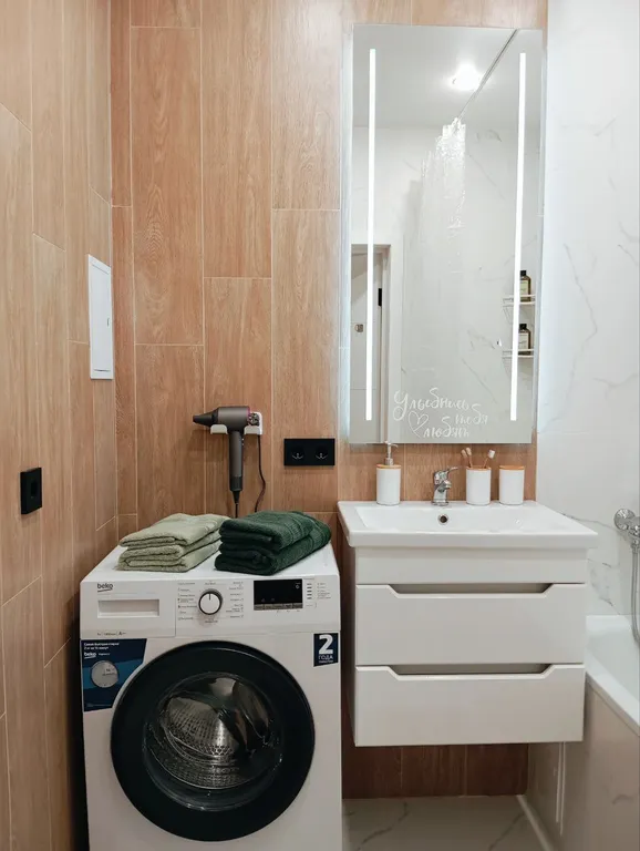 Уютная квартира в новом ЖК, рядом с трассой М4, 4 спальных места