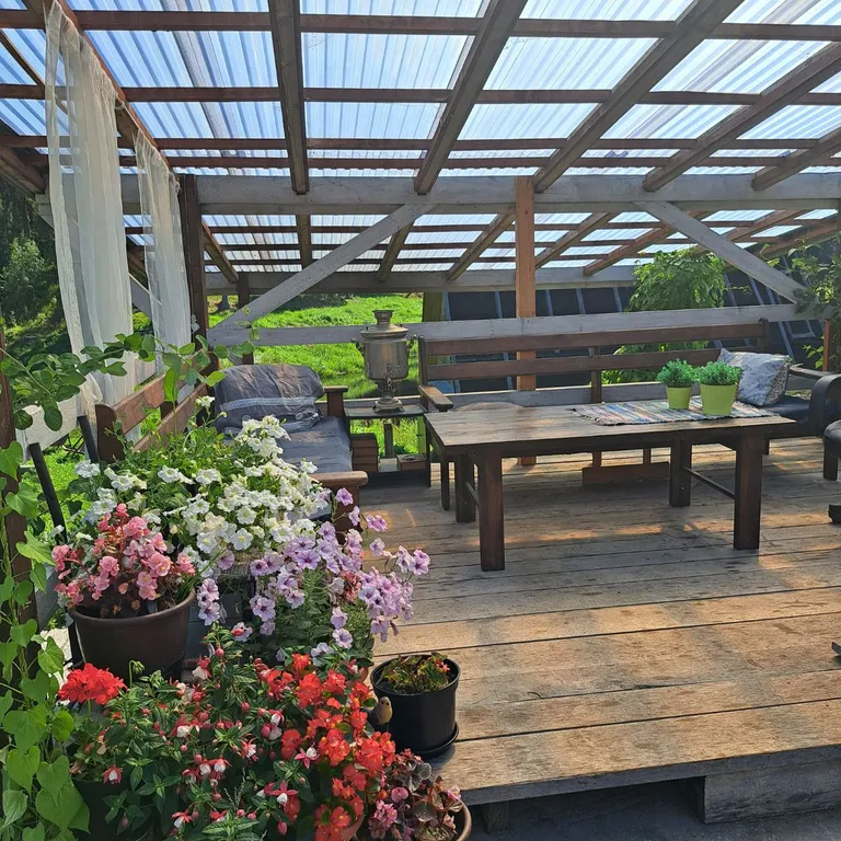 Коттедж Коттедж Экоуют в стиле кантри — Сясьстрой