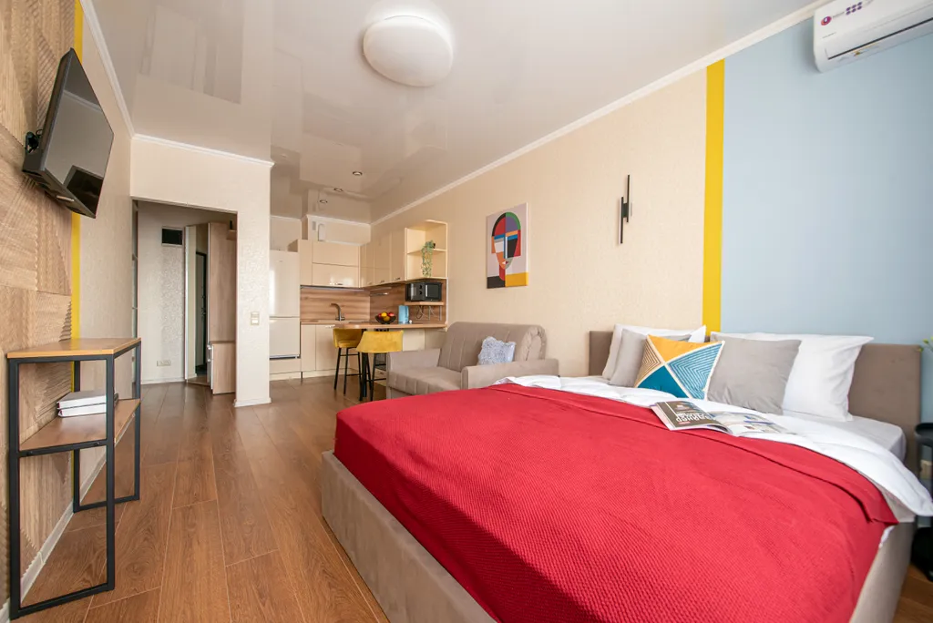 Апартаменты-студия возле метро Аметьево