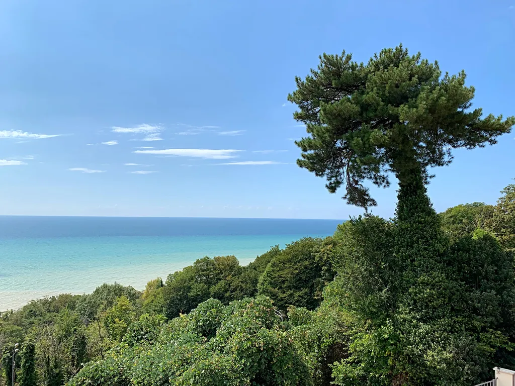 Бассейн. Восхитительный вид на море