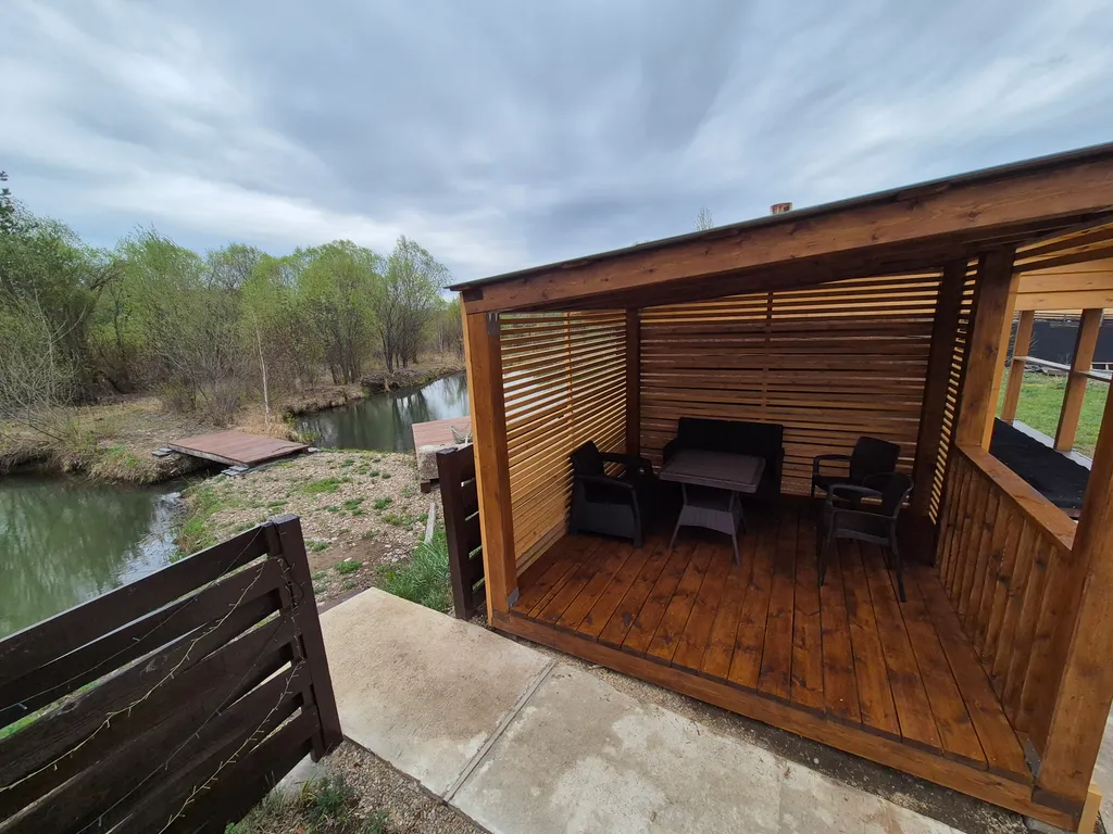 Дом с баней и банным чаном