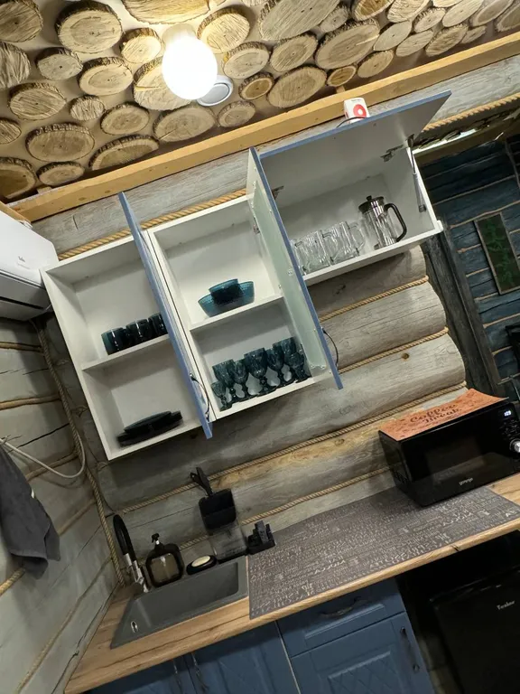 Дизайнерский коттедж из сруба