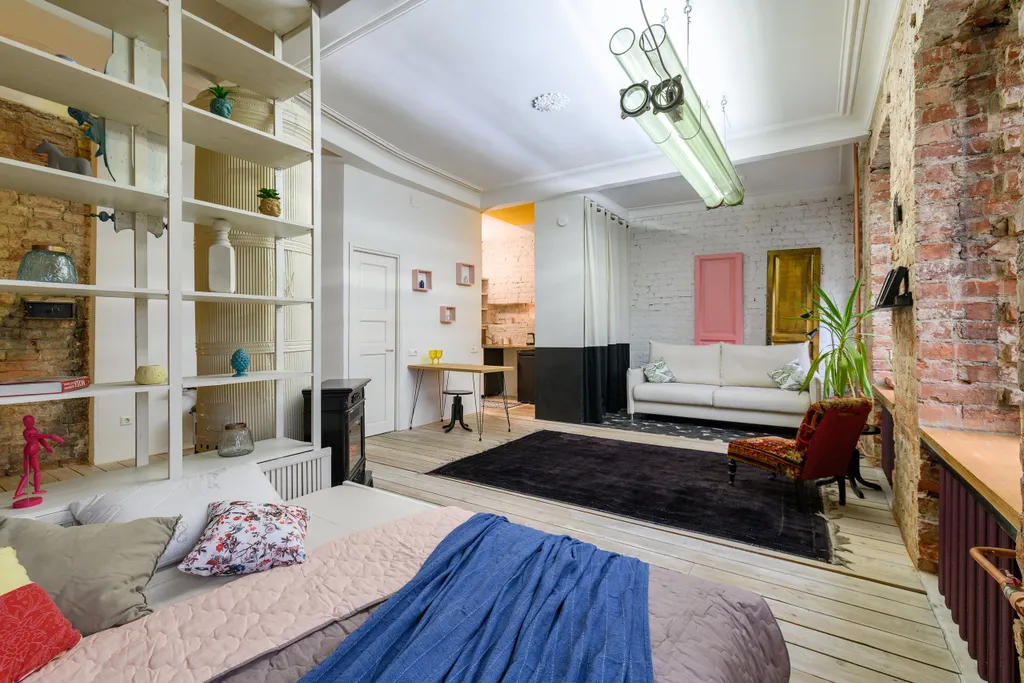 Квартира Квартира Уютная студия в центре — Санкт-Петербург