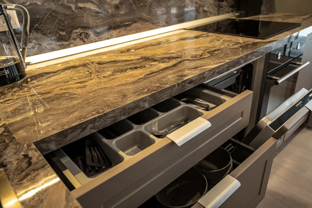 Новый стильный барнхаус с видом на лес