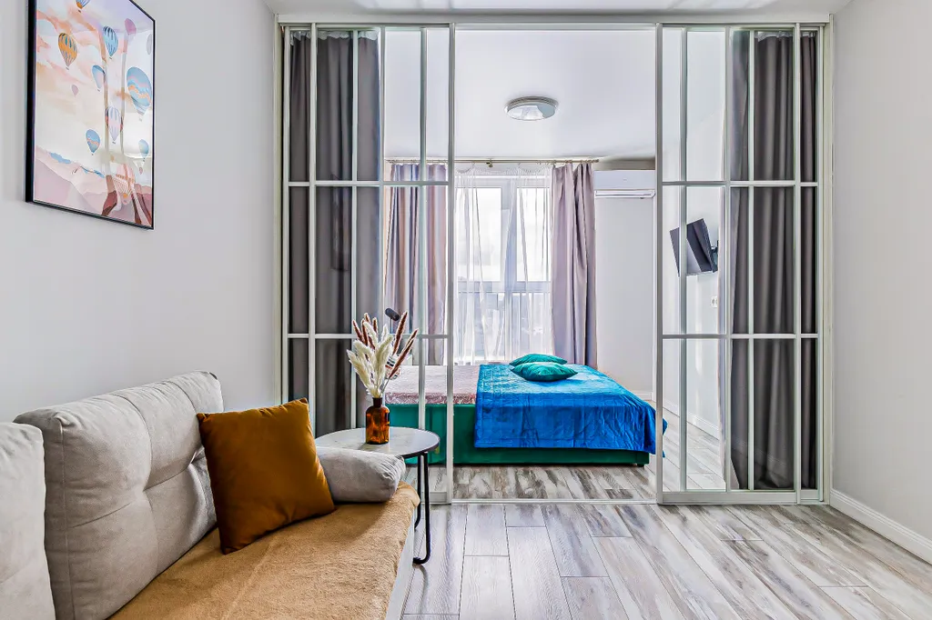 Квартира Квартира Стильные aпаpтаменты Green Oasis в комплeксe ЖК Большой — Краснодар