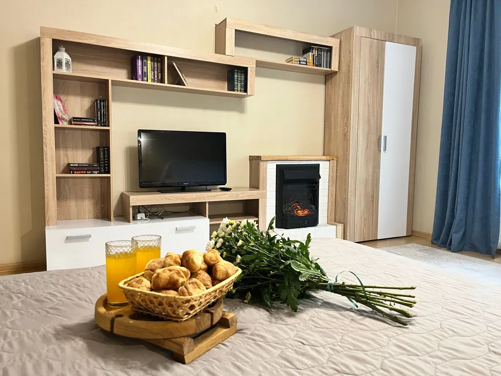 Шикарная квартира с камином