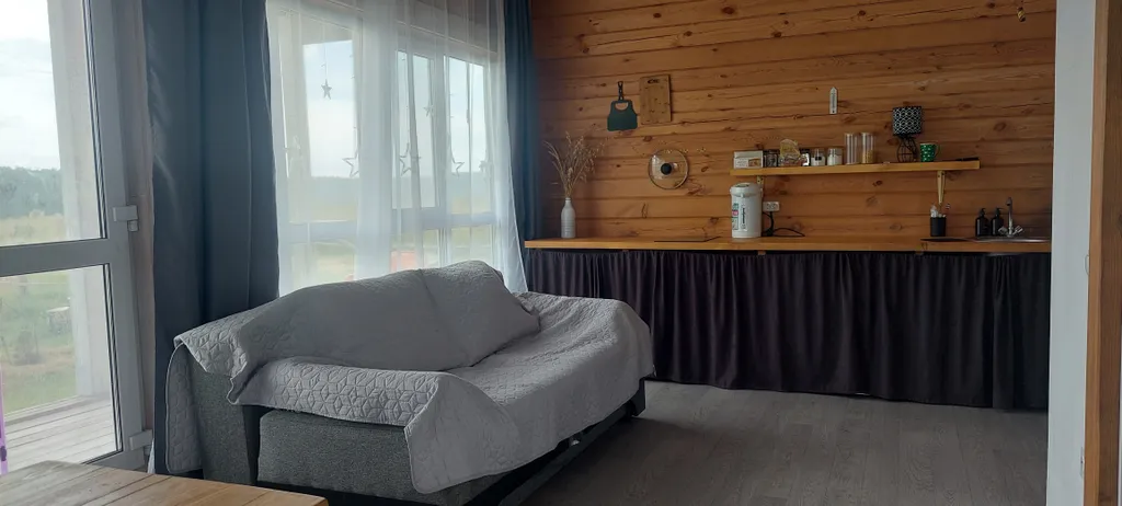 Уютный домик в деревне у Обского моря