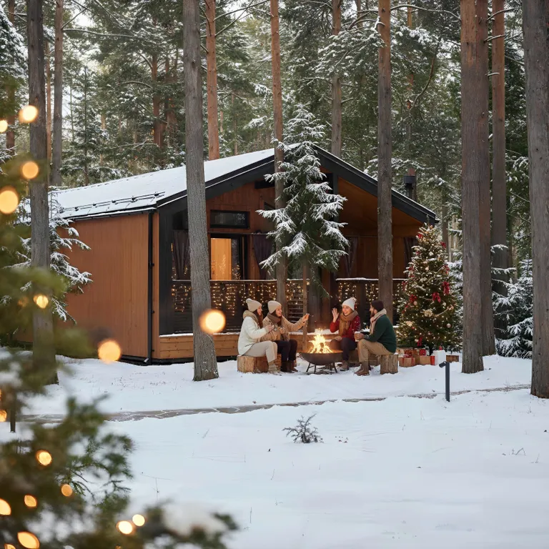 Дом с баней и зоной отдыха