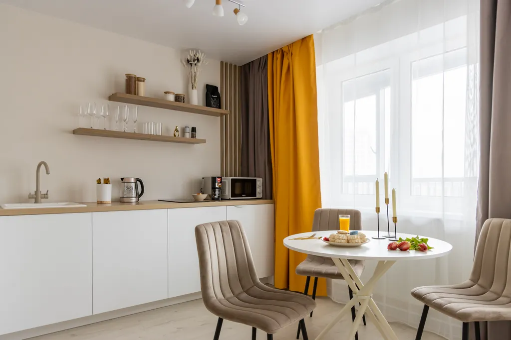 Eliza home | студия с современным дизайном и теплым вайбом