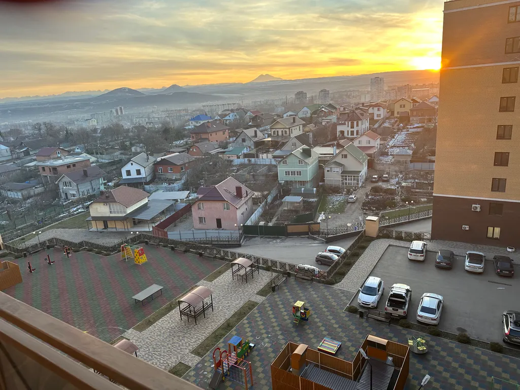 Стильная квартира в новом ЖК с видом на Эльбрус