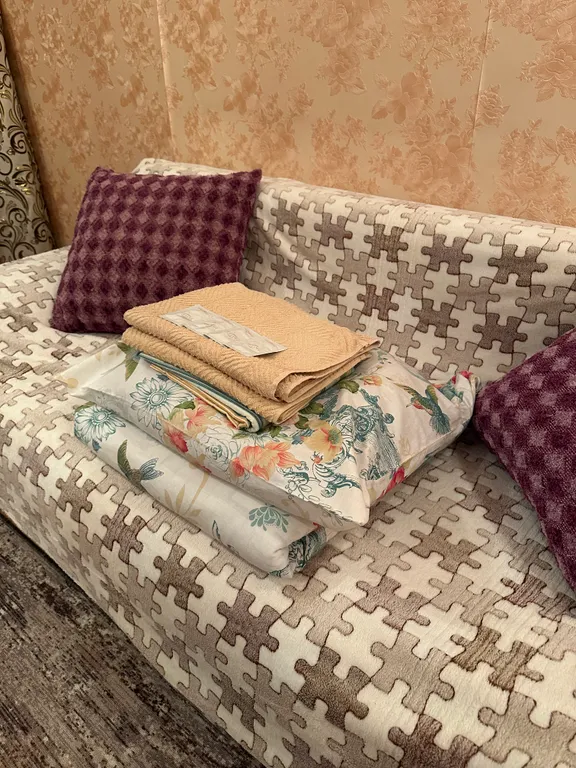 В нашей квартире чистота и порядок, шикарный вид на горы