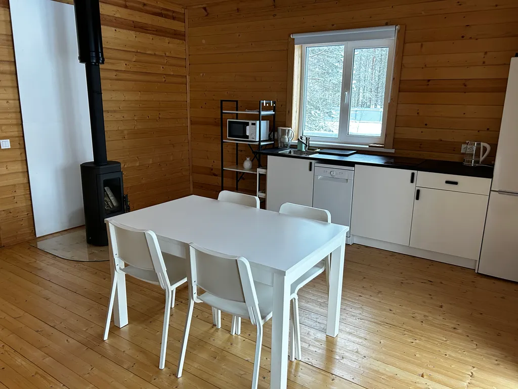 Уютный скандинавский барнхаус рядом с городом