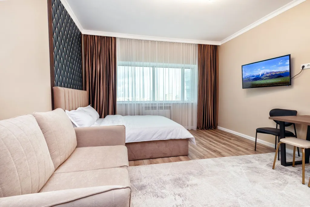 Элитные апартаменты с видом на Байтерек в самом центре столицы