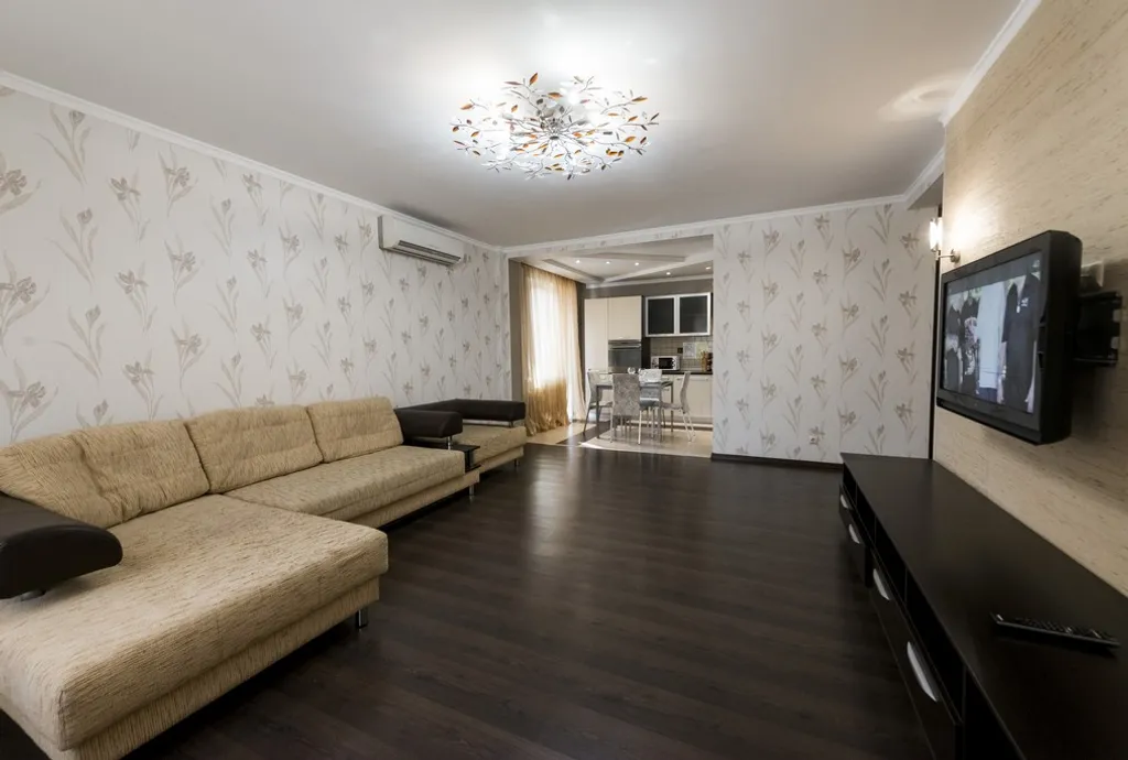 Квартира с дизайнерским евроремонтом