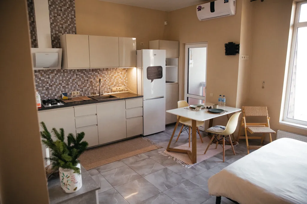 Квартира Квартира Светлая дружелюбная студия с видом на горы — Сириус