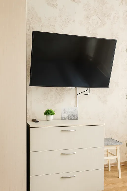 Светлая однокомнатная квартира с балконом