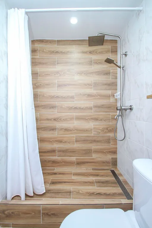 Студия с дизайнерским ремонтом