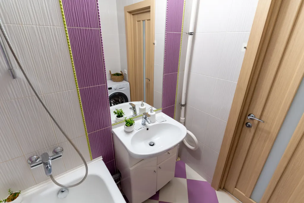 Дизайнерская двушка с биокамином