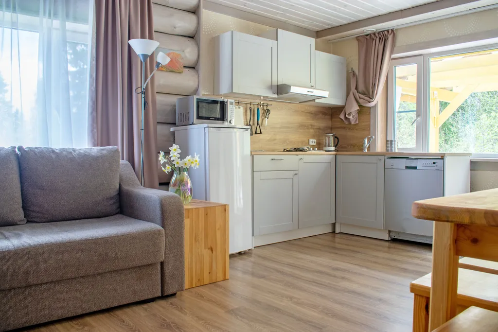 Дом с выходом в лес