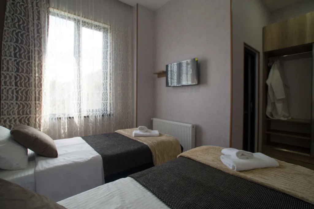 Двухместный номер с 1 кроватью или 2 отдельными кроватями и балконом