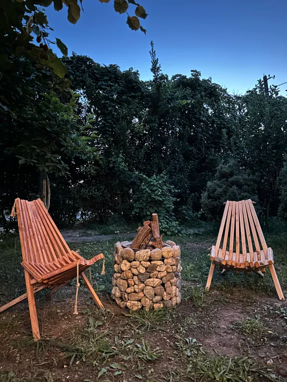 Уютный домик Альфа со своей зоной отдыха