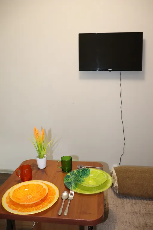 Ароматная студия с двуспальным диваном у станции МЦД-4 Железнодорожная