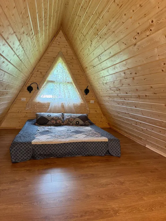 Дом A-frame на Ладожском озере