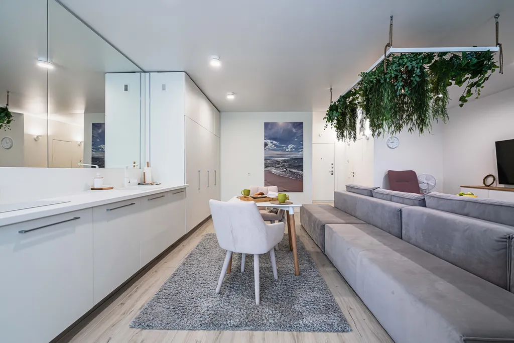 Просторные апартаменты с бассейном