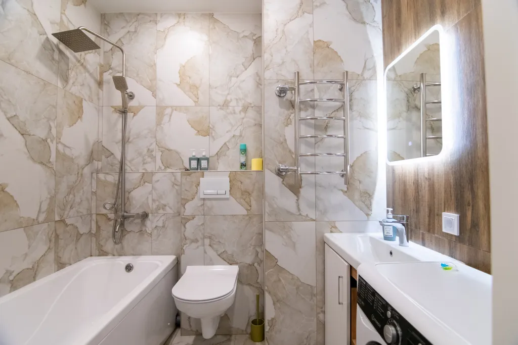 Апартамент в тихом районе на двоих